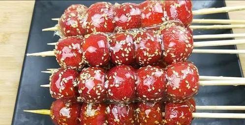 糖葫芦带你吃瓜,一场甜蜜与辛辣的味蕾之旅